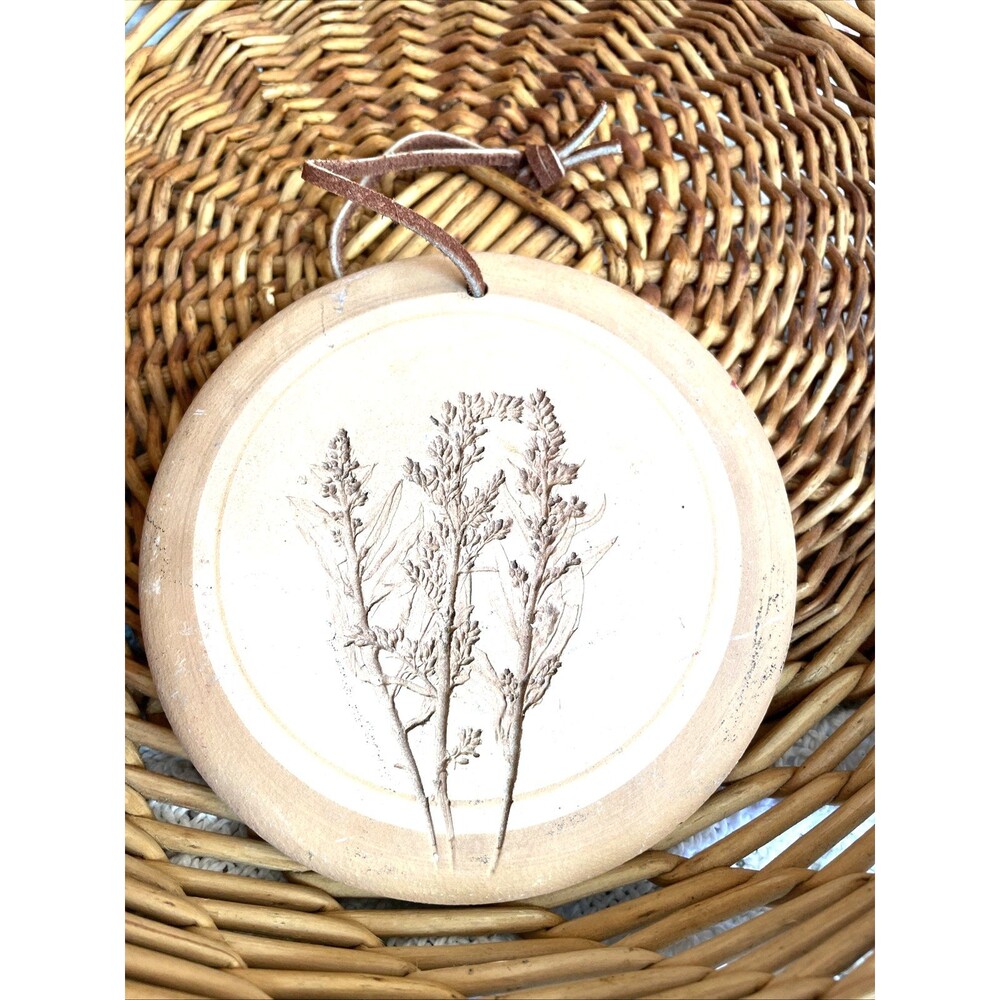 Goldenrod Wall Hanging Botanical Impression Earthy Cottage Decor